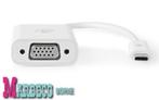 USB Type-C Adapter Cable, Type-C Male - VGA Female, White, Audio, Tv en Foto, Converters, Nedis, Nieuw, Info@marbeco.nl, Ophalen of Verzenden
