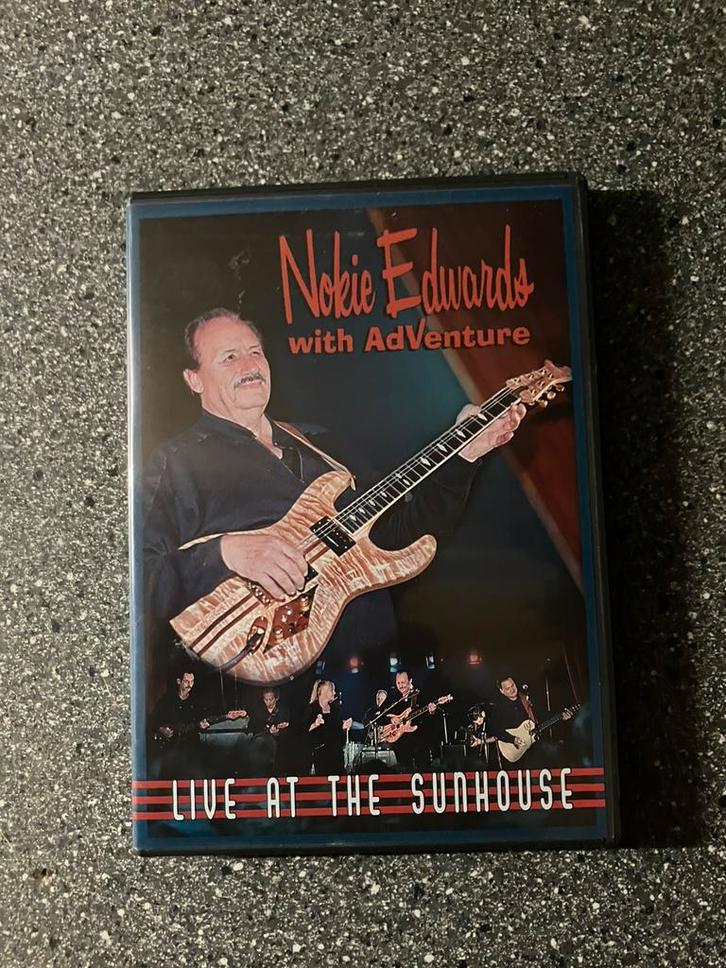 Nokie Edwards with AdVenture -Live At The Sunhouse Amsterdam, Cd's en Dvd's, Dvd's | Muziek en Concerten, Zo goed als nieuw, Muziek en Concerten