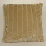 Woonkussen Sabel Creme 80x80cm - vloerkussen, Ophalen, Nieuw, Beige, Vierkant