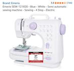 Emerio Naaimachine - Zo goed als nieuw!, Hobby en Vrije tijd, Naaimachines en Toebehoren, Ophalen, Zo goed als nieuw, Naaimachine