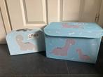 Dino koffer en opbergbox set, a little lovely company, nieuw, Ophalen of Verzenden, Nieuw, Overige typen