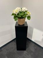 NIEUW - Zwarte Zuil / Sokkel 30x30x90 cm, Huis en Inrichting, Woonaccessoires | Zuilen en Pilaren, Ophalen, Nieuw