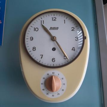 Keukenklok met eierwekker vintage beschikbaar voor biedingen