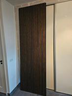 Lattenwand gerookt eiken, Ophalen, Nieuw, Hout, 20 tot 50 mm