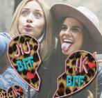 Best Friends Embleem Fluffy Tijger Panter Carnaval BFF, Carnaval, Verzenden, De Durskes, Nieuw
