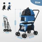 Pet Stroller Buggy - Hondenwagen - Hondenbuggy - Inklapbaar, -, Verzenden, -, Nieuw