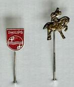 Verkade en Philips (embleem/ logo) reklame speldjes, Verzamelen, Ophalen of Verzenden, Gebruikt, Gebruiksvoorwerp