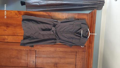 Zomerjurk Maat 38, merk Ayacucho, donkergrijs, Kleding | Dames, Jurken, Zo goed als nieuw, Maat 38/40 (M), Grijs, Onder de knie