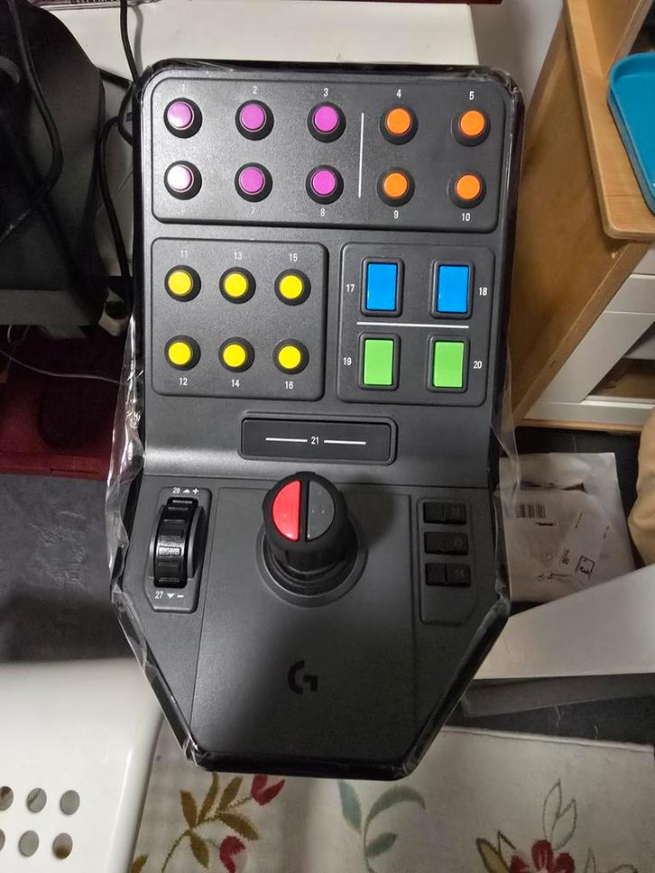 Logitech Heavy Equipment Side Panel - Nieuw, Computers en Software, Joysticks, Nieuw, Ophalen of Verzenden