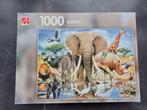 Jumbo Puzzel Wilde Dieren 1000 stukjes, Verzenden, 500 t/m 1500 stukjes, Zo goed als nieuw, Legpuzzel