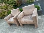 Twee comfortabele fauteuils, Huis en Inrichting, Fauteuils, Ophalen, Zo goed als nieuw, Stof, 75 tot 100 cm