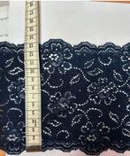 Rekbaar kant kleur donkerblauw, Ophalen of Verzenden, Nieuw, Kant