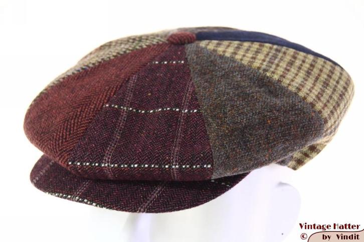 Paperboy pet Borsalino Travel meerkleurig 55 = S - XS nieuw, Kleding | Dames, Hoeden en Petten, Nieuw, Pet, 55 cm (S, 6⅞ inch) of minder