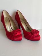Schoenen met hoge hak - Rood - maat 37, Ophalen of Verzenden, Zo goed als nieuw, Rood