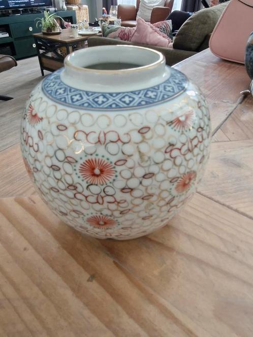 Chinees Rijstkorrel Gember Vaasje/ potje, Antiek en Kunst, Antiek | Porselein, Ophalen of Verzenden