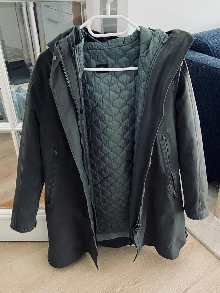 Krakatau  3 in 1 planck liner Qw383 maat s dames, Kleding | Dames, Jassen | Winter, Zo goed als nieuw, Maat 36 (S), Groen, Ophalen of Verzenden