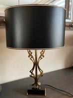 Tafellamp Deknudt Hollywood Regency Vintage, Stof, Ophalen of Verzenden, Zo goed als nieuw, 50 tot 75 cm