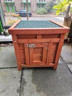 Katten konijnen huis hok, Ophalen of Verzenden, Zo goed als nieuw