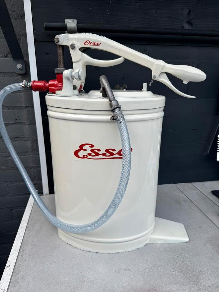 Esso -oliepomp-handpomp-cardanpomp- pomp, Verzamelen, Merken en Reclamevoorwerpen, Gebruikt, Gebruiksvoorwerp, Ophalen of Verzenden