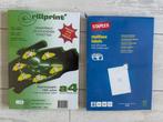 2 pakken Rillprint & Staples Etiketten - Laser & Inkjet, Diversen, Ophalen of Verzenden, Nieuw