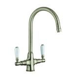 Lanesto Twin Keukenmengkraan RVS look, Minder dan 50 cm, Overige kleuren, Nieuw, Ophalen of Verzenden