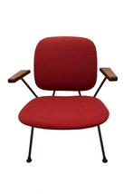 Lounge Stoel nr. 12 door Gijs van der Sluis, Huis en Inrichting, Stoelen, Ophalen, Gebruikt, Mid Century Modern, Eén