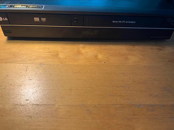 LG dvd writer / video recorder combo RC389h : Defect, Audio, Tv en Foto, Videospelers, Zo goed als nieuw, VHS-speler of -recorder