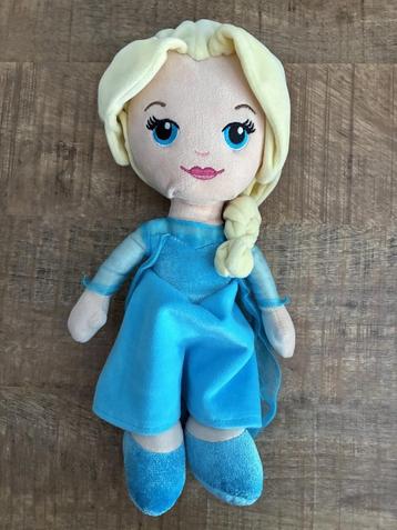 Disney Frozen knuffel pop Elsa. 30 cm. ZGAN. (Anna ook TK) beschikbaar voor biedingen