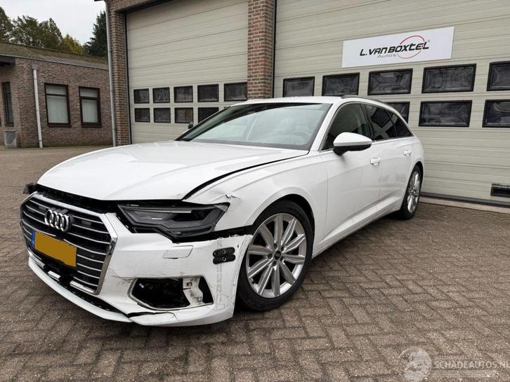 Audi A6 avant 50 TDI Quattro S Edition Automaat Navi Clima N, Auto diversen, Schadeauto's, Audi, Automaat, Diesel, Overige carrosserieën