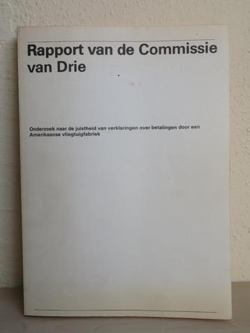Rapport van de Commissie van Drie (Lockheed affaire) beschikbaar voor biedingen