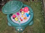 Zandbak met extra zand en speeltjes, Ophalen, Gebruikt