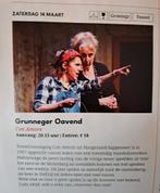Toneelavond in de Molenberg te Delfzijl, Tickets en Kaartjes, Twee personen, November