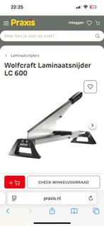 Wolfcraft laminaatsnijder LC600, Ophalen, Zo goed als nieuw