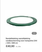 Trampolinerand 366, Kinderen en Baby's, Speelgoed | Buiten | Trampolines, Ophalen of Verzenden, Zo goed als nieuw