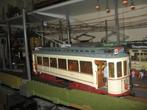 LGB schaal: HTM oldtimer 4 asser  TRAM lijn 13 van messing, Overige merken, Gebruikt, Ophalen of Verzenden, Analoog