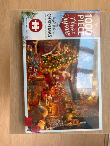 Kerstpuzzel 1000 stukjes - Nieuw! beschikbaar voor biedingen