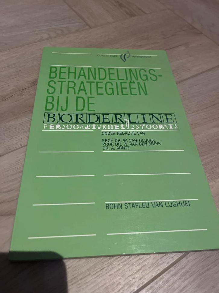 Behandelingsstrategieën Borderline - Nieuwstaat!, Boeken, Psychologie, Zo goed als nieuw, Klinische psychologie, Ophalen of Verzenden