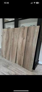 Keramische houtlook tegels, Ophalen of Verzenden, Zo goed als nieuw, Minder dan 10 m²