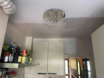Moderne Plafondlamp met Kristallen beschikbaar voor biedingen