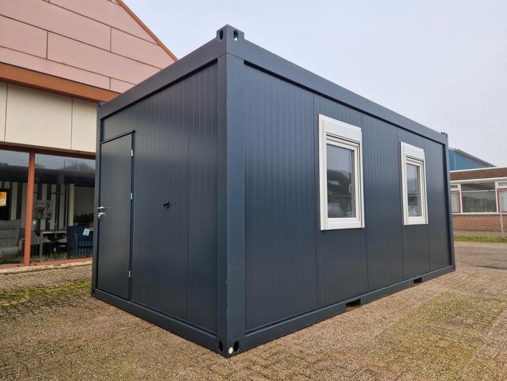 Nieuwe 6x3m kantoorunit / bouwkeet / schaftkeet / woonunit, Zakelijke goederen, Machines en Bouw | Keten en Containers, Ophalen