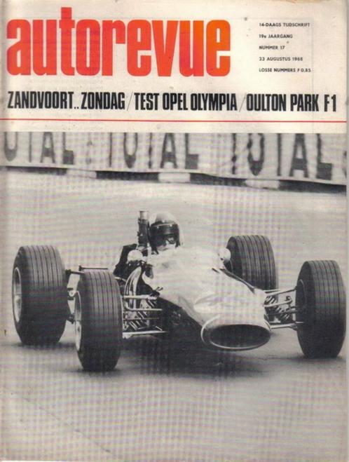 Autorevue 17 1968 : Volkswagen 411 Fastback - Opel Olympia, Boeken, Auto's | Folders en Tijdschriften, Gelezen, Algemeen, Ophalen of Verzenden