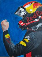 Acrylverf op canvas "Max"  60 x 80  cm, Ophalen of Verzenden, Nieuw, Doek