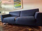 Gratis op te halen blauwe 2-zits bank, Huis en Inrichting, Ophalen, Gebruikt, Tweepersoons, 75 tot 100 cm
