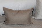 Claudi sierkussens - z.g.a.n., Huis en Inrichting, Woonaccessoires | Kussens, Ophalen of Verzenden, Zo goed als nieuw, Beige, Rechthoekig