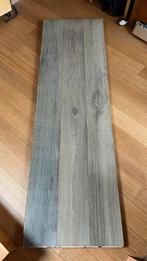 Restant gerookte eiken lamelparket planken, Zo goed als nieuw, Minder dan 5 m², 10 tot 30 cm, Hout