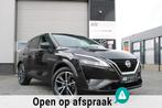 Nissan Qashqai 1.3 MHEV XTRONIC/TEKNA+/360G/PANO/LEDER/BOSE/, Auto's, Zwart, 4 cilinders, Zwart, Bedrijf
