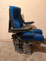 Ipeco Captain Cockpit Stoel - Flight Simulator / Luchtvaart, Huis en Inrichting, Stoelen, Gebruikt, Blauw, Eén, Ophalen
