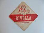 Bierviltje met reclame van Rivella, anders dan anders!, Verzamelen, Ophalen of Verzenden, Gebruikt, Gebruiksvoorwerp
