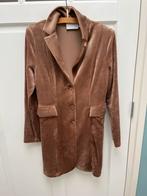 Helena hart velours blazer maat M, Kleding | Dames, Maat 38/40 (M), Bruin, Zo goed als nieuw, Jasje