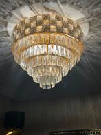 2 prachtige gouden kroonluchters, Ophalen, Zo goed als nieuw